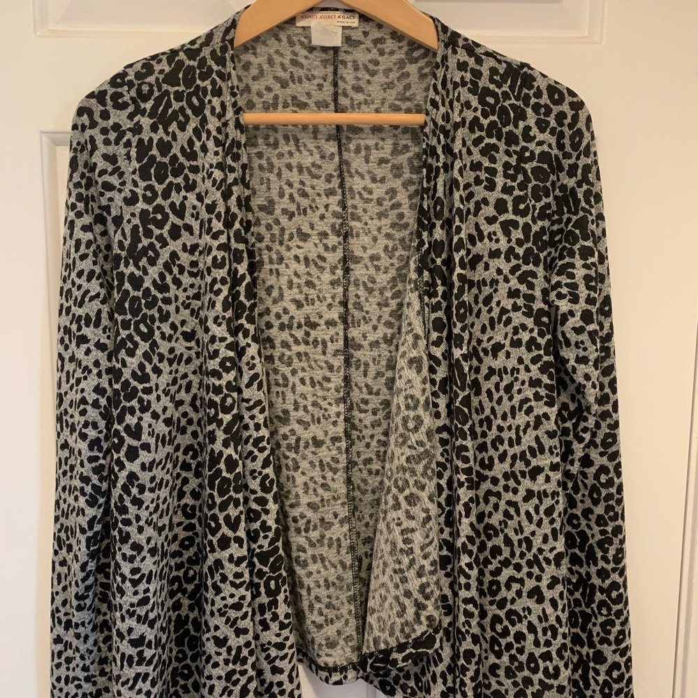 A'GACI - print cardigan